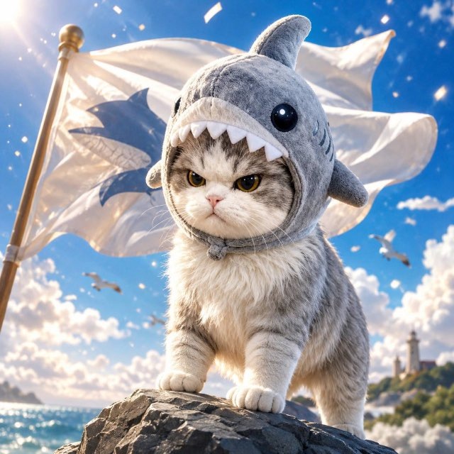 SHARK CAT logo